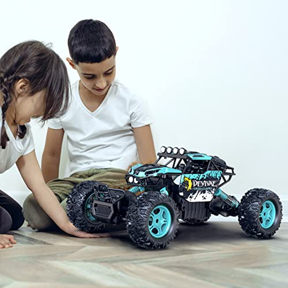 CROBOLL 1:12 Velká RC auta s funkcí zvedání, 2,4GHz 20km/h auto na dálkové ovládání, dárky pro chlapce 3 4 5 6 7 8, RC monster t